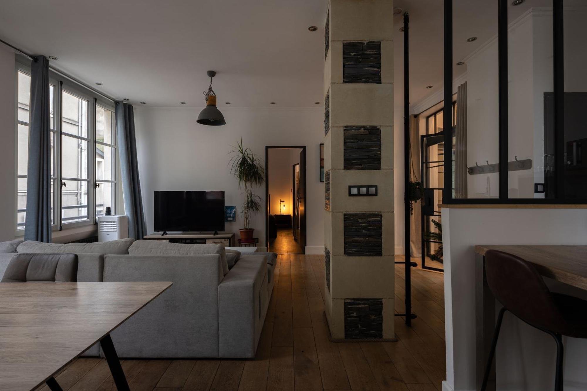 Appartement Spacieux Au Coeur D'Angers Etage 1 - 6 Personnes Extérieur photo